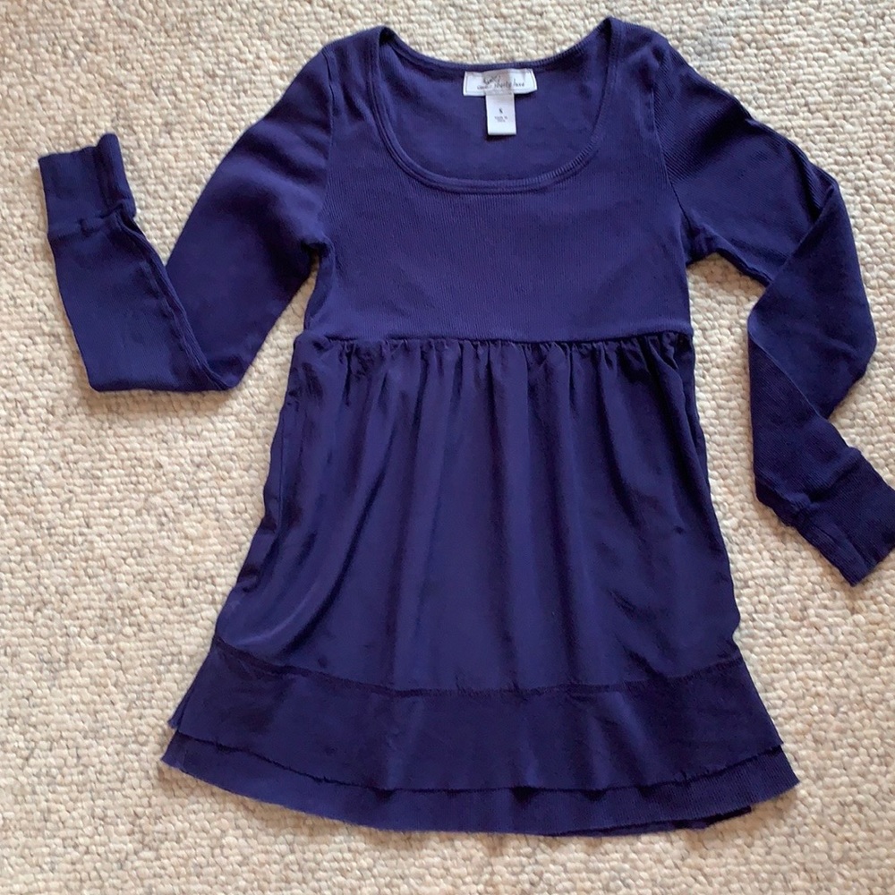 Liberty Luxe Baby Doll Long Sleeve Top